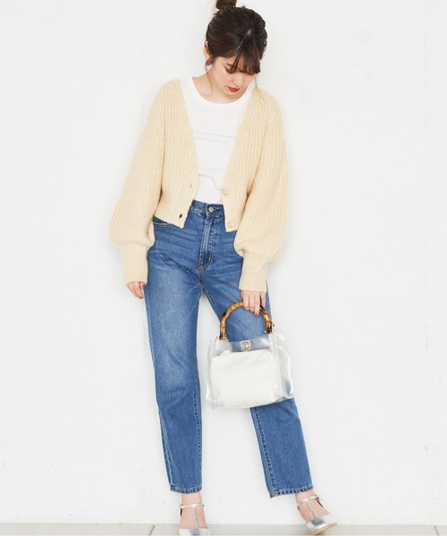 natural couture(ナチュラルクチュール)の「ロゴロンT(Tシャツ/カットソー・レディース・モカ/ミント/シルバー/ゴールド・FREE)」の18枚目の写真