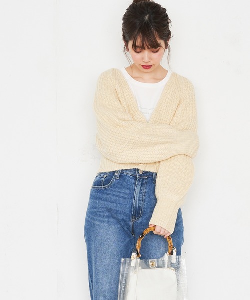 natural couture(ナチュラルクチュール)の「ロゴロンT(Tシャツ/カットソー・レディース・モカ/ミント/シルバー/ゴールド・FREE)」の5枚目の写真