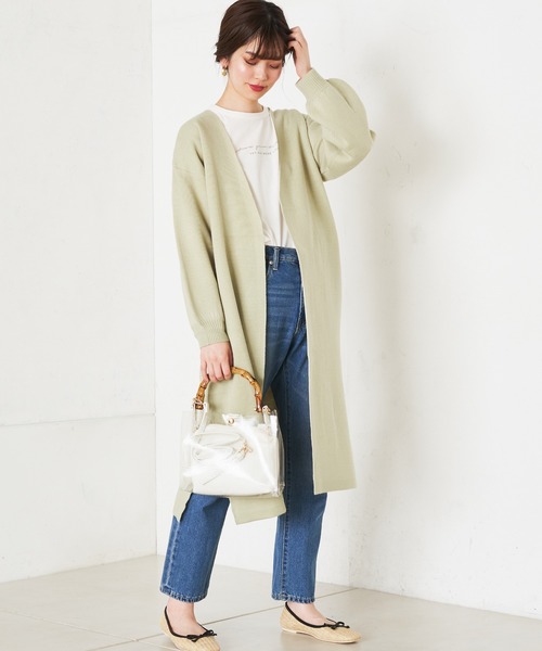 natural couture(ナチュラルクチュール)の「ロゴロンT(Tシャツ/カットソー・レディース・モカ/ミント/シルバー/ゴールド・FREE)」の16枚目の写真