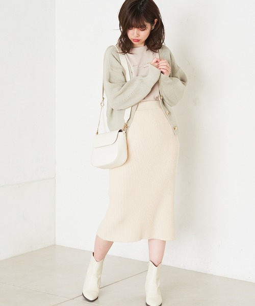 natural couture(ナチュラルクチュール)の「ロゴロンT(Tシャツ/カットソー・レディース・モカ/ミント/シルバー/ゴールド・FREE)」の10枚目の写真