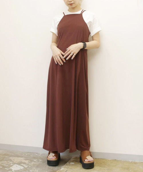 セール Jersey Cami Dress ワンピース G V G V ジーヴィージーヴィー のファッション通販 Zozotown