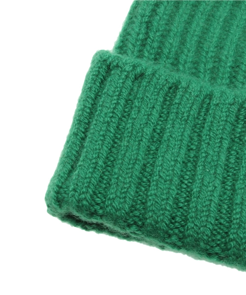 BEAMS BOY(ビームスボーイ)の「Cableami×BEAMS BOY / カシミヤ リブワッチキャップ 14FW(ニットキャップ/ビーニー・レディース・ピンク/グリーン/ブルー・ONE SIZE)」の9枚目の写真