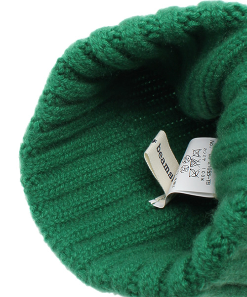 BEAMS BOY(ビームスボーイ)の「Cableami×BEAMS BOY / カシミヤ リブワッチキャップ 14FW(ニットキャップ/ビーニー・レディース・ピンク/グリーン/ブルー・ONE SIZE)」の10枚目の写真