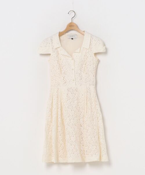 セール ブランド古着 レースシャツワンピース シャツワンピース Ambali アンバリ のファッション通販 Zozoused