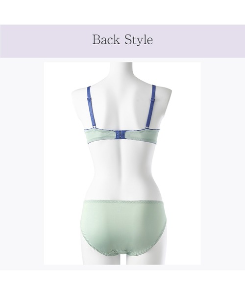 YU'NOW（ユナウ）の「【選べるデザイン！ナチュラルにバストメイク◎】to meeブラ＆ショーツ（ブラ&ショーツ・レディース・オフホワイト/サックスブルー/ピンク/ピンク系その他/クリーム/ミント/ブラック系その他/ラベンダー・A70M/A75M/B65M/C80L/B75L/D80L/AA70M/C75M/E80L/G80L/C65M/E70M/G70M/A65M/G75L/C70M/E75L/B75M/D75L/B70M/D70M/AA65M/F80L/C75L/F70M/F75L）」の22枚目の写真