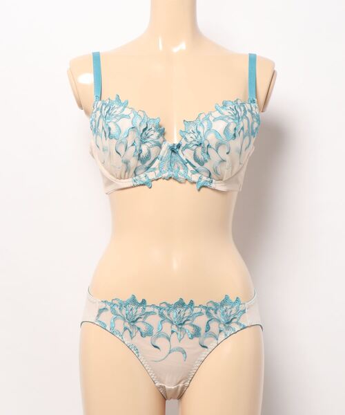 YU'NOW（ユナウ）の「【選べるデザイン！ナチュラルにバストメイク◎】to meeブラ＆ショーツ（ブラ&ショーツ・レディース・オフホワイト/サックスブルー/ピンク/ピンク系その他/クリーム/ミント/ブラック系その他/ラベンダー・A70M/A75M/B65M/C80L/B75L/D80L/AA70M/C75M/E80L/G80L/C65M/E70M/G70M/A65M/G75L/C70M/E75L/B75M/D75L/B70M/D70M/AA65M/F80L/C75L/F70M/F75L）」の15枚目の写真