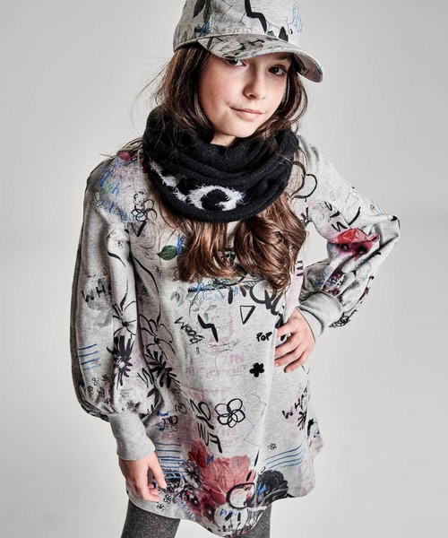 JOHN GALLIANO(ジョンガリアーノ)の「John Galliano(ジョン ガリアーノ)Kids & Junior レディースワンピース(ワンピース・キッズ・グレー・6Y/8Y/10Y/12Y/14Y)」の6枚目の写真