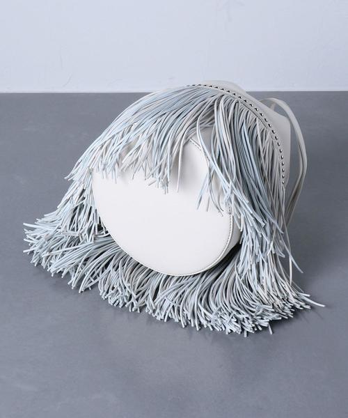 J&M Davidson(ジェイアンドエムデヴィッドソン)の「<J&M DAVIDSON(ジェイアンドエム デヴィッドソン)>FRINGE CARNIVAL M バッグ ■■■(ショルダーバッグ・レディース・ホワイト・FREE)」の11枚目の写真