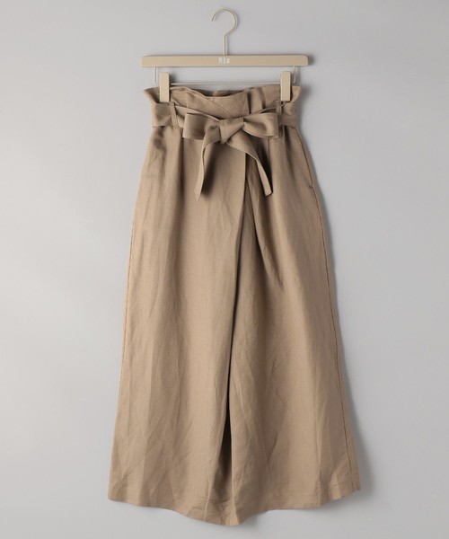 セール Sig Freak S Store シグ フリークスストア リネンラップスカート スカート Sig Freak S Store シグフリークスストア のファッション通販 Zozotown