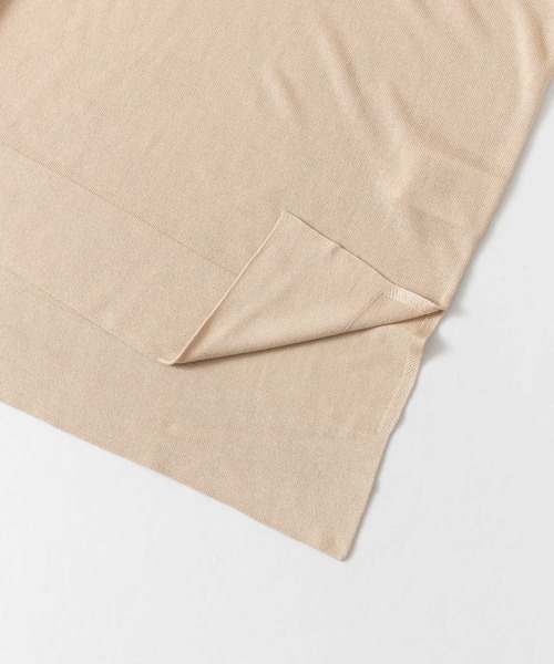 URBAN RESEARCH DOORS（アーバンリサーチドアーズ）の「レーヨンドレープロングカーデ（ニット/セーター・レディース・ライトブルー/ブラック/ベージュ・ONE）」の16枚目の写真