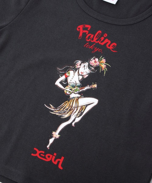 X-girl（エックスガール）の「X-girl × FALINE ALOHA GIRL S/S