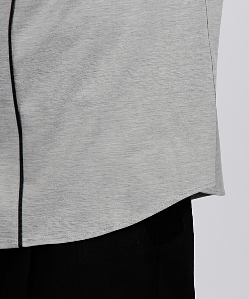 EN ROUTE（アンルート）の「ENR ベースボールシャツ●（シャツ/ブラウス・メンズ・ホワイト/グレー・1/3/2）」の10枚目の写真