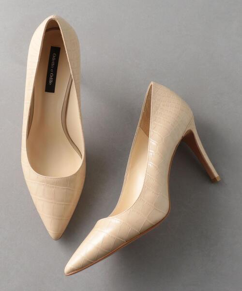 ODETTE E ODILE（オデットエオディール）の「OID ポインテッドプレーン パンプス85↓↑（パンプス・レディース・ベージュ/ブラック/ダークグリーン/ロイヤルブルー・25cm/22cm/23.5cm/22.5cm/24.5cm/24cm/23cm/21.5cm）」の5枚目の写真