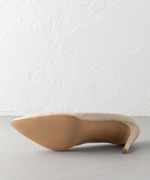 ODETTE E ODILE（オデットエオディール）の「OID ポインテッドプレーン パンプス85↓↑（パンプス・レディース・ベージュ/ブラック/ダークグリーン/ロイヤルブルー・25cm/22cm/23.5cm/22.5cm/24.5cm/24cm/23cm/21.5cm）」の9枚目の写真