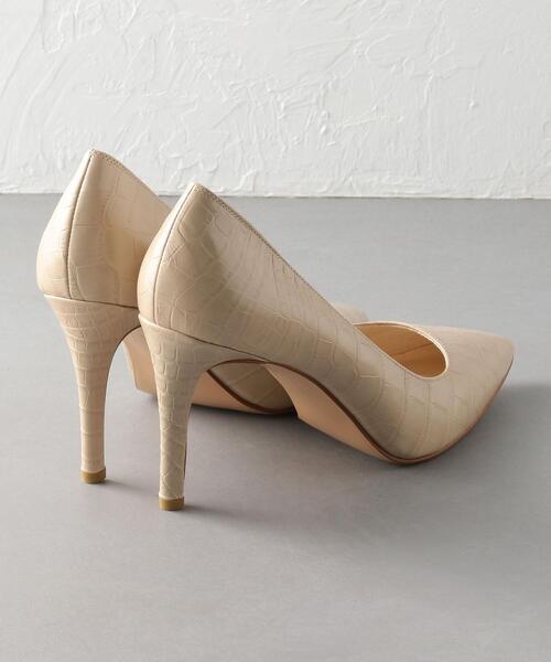 ODETTE E ODILE（オデットエオディール）の「OID ポインテッドプレーン パンプス85↓↑（パンプス・レディース・ベージュ/ブラック/ダークグリーン/ロイヤルブルー・25cm/22cm/23.5cm/22.5cm/24.5cm/24cm/23cm/21.5cm）」の8枚目の写真