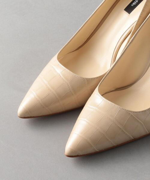 ODETTE E ODILE（オデットエオディール）の「OID ポインテッドプレーン パンプス85↓↑（パンプス・レディース・ベージュ/ブラック/ダークグリーン/ロイヤルブルー・25cm/22cm/23.5cm/22.5cm/24.5cm/24cm/23cm/21.5cm）」の7枚目の写真