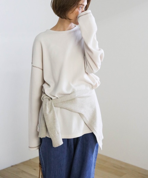 select MOCA（セレクトモカ）の「ベルトニュアンスハイウエストデニム（デニムパンツ・レディース・インディゴブルー・SMALL/MEDIUM）」の17枚目の写真