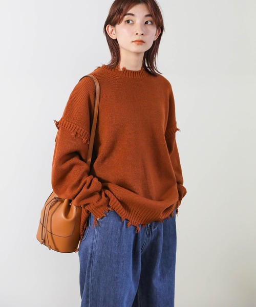 select MOCA（セレクトモカ）の「ベルトニュアンスハイウエストデニム（デニムパンツ・レディース・インディゴブルー・SMALL/MEDIUM）」の13枚目の写真