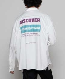 WEGO | WEGO/レトロロゴビッグシルエットシャツ(シャツ/ブラウス)