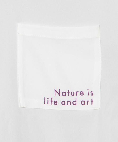 WEGO（ウィゴー）の「WEGO/レトロロゴビッグシルエットシャツ（シャツ/ブラウス・メンズ・ブラック/ホワイト・LARGE/MEDIUM）」の8枚目の写真