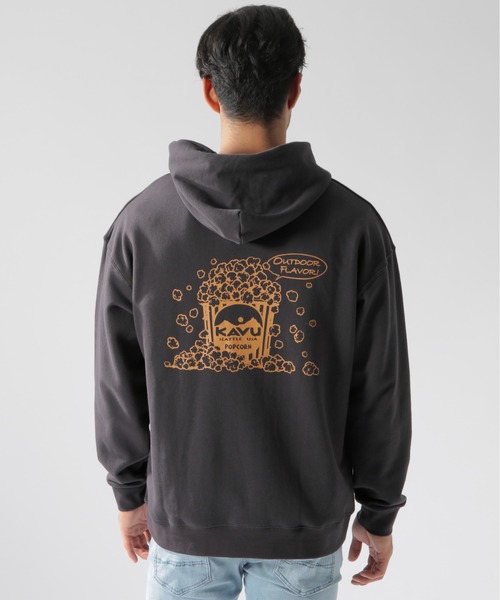 KAVU（カブー）の「【KAVU(カブー)】別注スウェットパーカー（パーカー・メンズ・ライトブラウン/ネイビー/チャコール・LARGE/MEDIUM）」の15枚目の写真