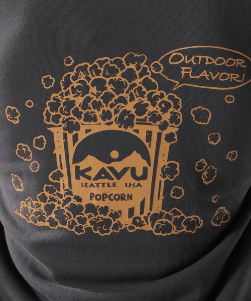 KAVU（カブー）の「【KAVU(カブー)】別注スウェットパーカー（パーカー・メンズ・ライトブラウン/ネイビー/チャコール・LARGE/MEDIUM）」の17枚目の写真