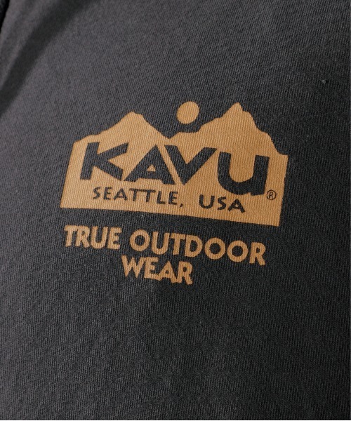 KAVU（カブー）の「【KAVU(カブー)】別注スウェットパーカー（パーカー・メンズ・ライトブラウン/ネイビー/チャコール・LARGE/MEDIUM）」の19枚目の写真