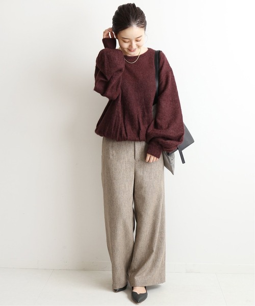 ◇新品◇IENA イエナ　モヘヤミックスボリュームスリーブプルオーバー ◇新品◇IENA イエナ モヘヤミックスボリュームスリーブプルオーバー