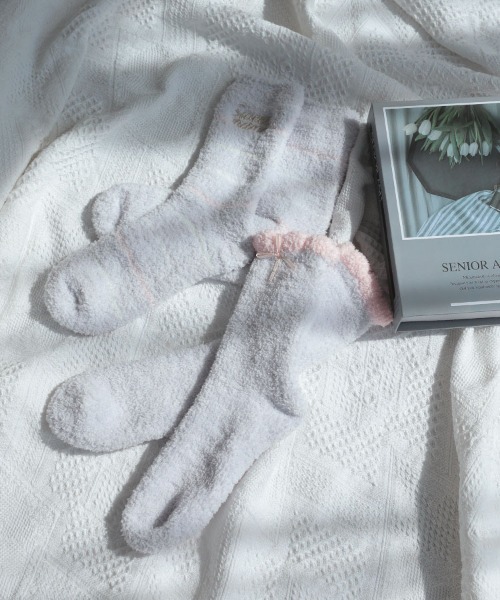 DONOBAN（ドノバン）の「もこもこソックス＜2足セット＞（ソックス/靴下・レディース・ブルー系その他/ベージュ系その他2/ブルー系その他2/ベージュ系その他・ONESIZE）」の15枚目の写真