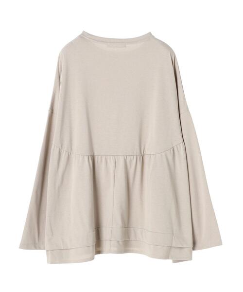 AMERICAN HOLIC(アメリカンホリック)の「ティアードカットプルオーバー *●(Tシャツ/カットソー・レディース・チャコールグレー/ライトベージュ・FREE)」の10枚目の写真