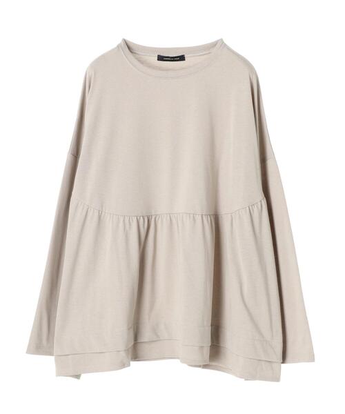 AMERICAN HOLIC(アメリカンホリック)の「ティアードカットプルオーバー *●(Tシャツ/カットソー・レディース・チャコールグレー/ライトベージュ・FREE)」の15枚目の写真