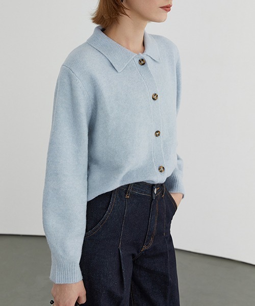 Fano Studios(ファノ ストゥディオズ)の「【Fano Studios】Center press semi wide indigo denim FD20K039(デニムパンツ・レディース・ダークブルー・S/M/L)」の8枚目の写真