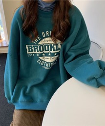 DEVICE（デバイス）の「韓国風 ビッグシルエット カレッジロゴ プルオーバー スウェット トレーナー（スウェット）」