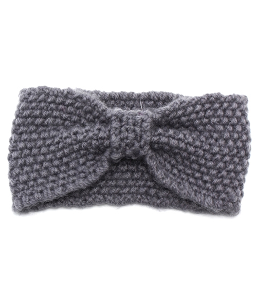 ROSE BUD(ローズバッド)の「(LL ACCESSORIES)3JSD011KNIT TURBAN (ヘアバンド・レディース・ブラック/ダークブルー/ベージュ/グレー/ライトブラウン・ONE SIZE)」の3枚目の写真