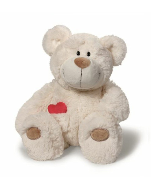 希少 ピクルス ラブ ホワイトぬいぐるみ Ｍサイズ NICI/ぬいぐるみ ラブベア クラシック ホワイト 35cm（おもちゃ