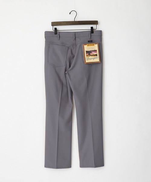 Wrangler（ラングラー）の「Wrangler/ラングラー WRANCHER DRESS スタプレ ランチャーストレッチツイル センタープレスセミフレアパンツ（その他パンツ・メンズ・ブラック/ベージュ/ネイビー/ブラウン/グレー/オフホワイト・S/M/L/XL）」の12枚目の写真