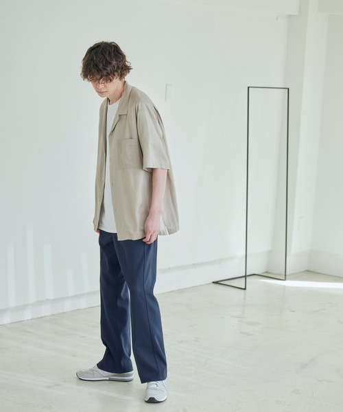 Wrangler（ラングラー）の「Wrangler/ラングラー WRANCHER DRESS スタプレ ランチャーストレッチツイル センタープレスセミフレアパンツ（その他パンツ・メンズ・ブラック/ベージュ/ネイビー/ブラウン/グレー/オフホワイト・S/M/L/XL）」の9枚目の写真