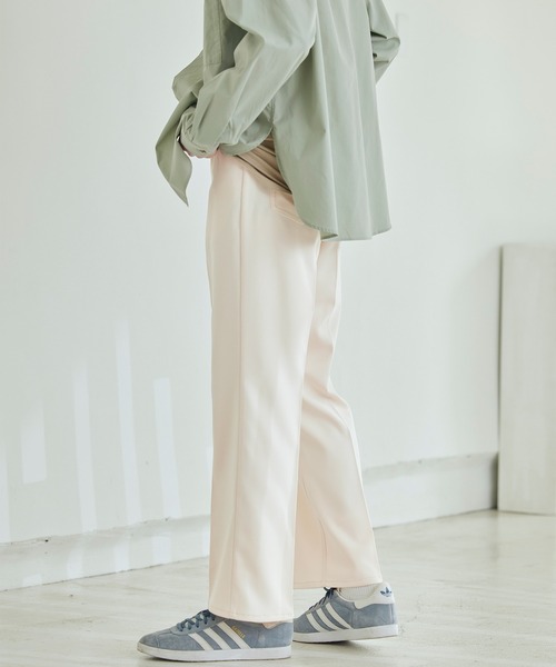 Wrangler（ラングラー）の「Wrangler/ラングラー WRANCHER DRESS スタプレ ランチャーストレッチツイル センタープレスセミフレアパンツ（その他パンツ・メンズ・ブラック/ベージュ/ネイビー/ブラウン/グレー/オフホワイト・S/M/L/XL）」の18枚目の写真