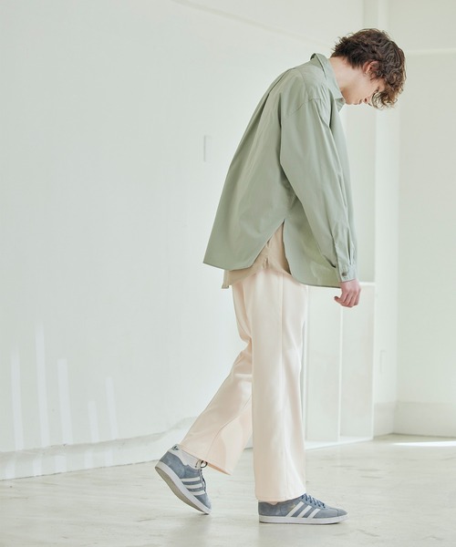 Wrangler（ラングラー）の「Wrangler/ラングラー WRANCHER DRESS スタプレ ランチャーストレッチツイル センタープレスセミフレアパンツ（その他パンツ・メンズ・ブラック/ベージュ/ネイビー/ブラウン/グレー/オフホワイト・S/M/L/XL）」の21枚目の写真