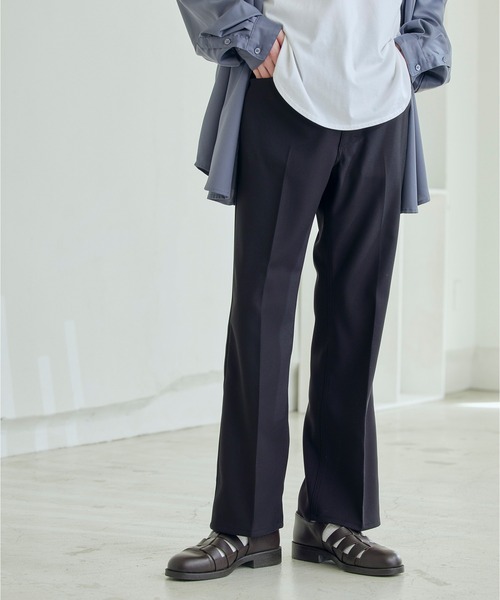 Wrangler（ラングラー）の「Wrangler/ラングラー WRANCHER DRESS スタプレ ランチャーストレッチツイル センタープレスセミフレアパンツ（その他パンツ・メンズ・ブラック/ベージュ/ネイビー/ブラウン/グレー/オフホワイト・S/M/L/XL）」の22枚目の写真