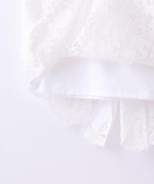 green label relaxing（グリーンレーベルリラクシング）の「[ XS / H148-155cm ]★★FFC レース タイト スカート（スカート・レディース・ブラック/オフホワイト・XS）」の15枚目の写真