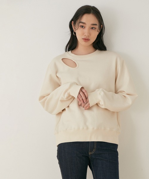 【セール】【Near by me】別注Simple point sweatshirt（スウェット）｜ADAM ET ROPE'（アダムエロペ） mdprevattcaulkingandwaterproofing.com