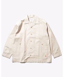 【VINCENT ET MIREILLE ヴァンソン エ ミレイユ】メンズ コットンピケワイドシャツジャケット