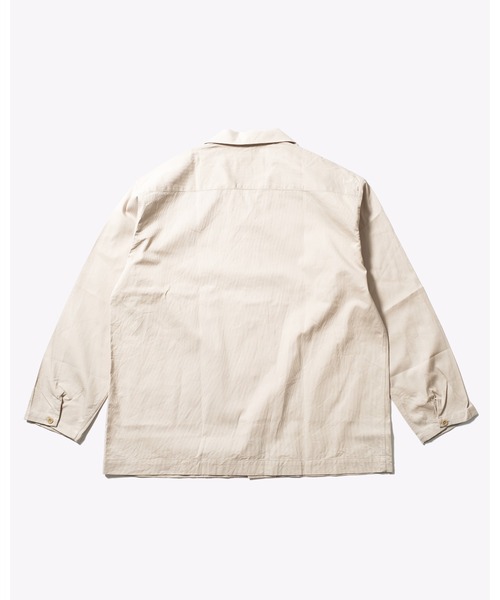 Vincent et Mireille（バンソンエミレイユ）の「【VINCENT ET MIREILLE ヴァンソン エ ミレイユ】メンズ コットンピケワイドシャツジャケット（シャツ/ブラウス・メンズ・オフホワイト/ライトベージュ・40/42）」の19枚目の写真