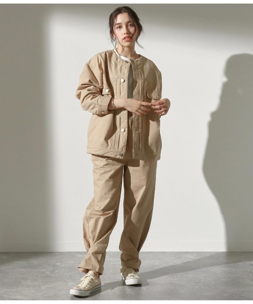 Alluge(アルージュ)の「ハイウエスト2WAYパンツ(その他パンツ・レディース・グリーン・FREE)」の5枚目の写真