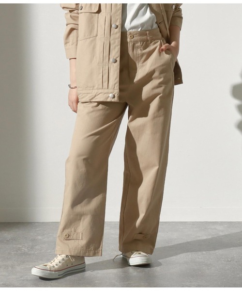 Alluge(アルージュ)の「ハイウエスト2WAYパンツ(その他パンツ・レディース・グリーン・FREE)」の2枚目の写真