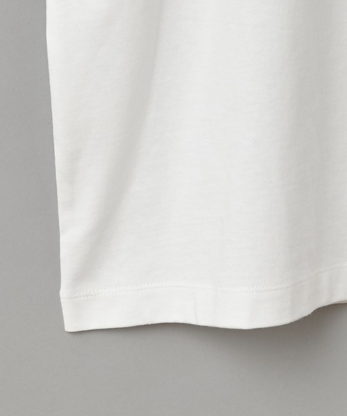 CIAOPANIC（チャオパニック）の「バイオ天竺ギャザースリーブTシャツ（Tシャツ/カットソー・レディース・ベージュ/ブラック/ホワイト/グリーン/ダークグリーン/ブルー・FREE）」の8枚目の写真