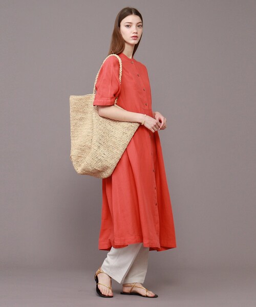 DRESSTERIOR（ドレステリア）の「◆【2WAY】【Marisol5・8月号/Oggi5月号/STORY4月号】ガーメントダイラミーワンピース（ワンピース・レディース・ブラック/ダークオリーブ/オレンジ/ホワイト系・36/38）」の22枚目の写真