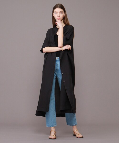 DRESSTERIOR（ドレステリア）の「◆【2WAY】【Marisol5・8月号/Oggi5月号/STORY4月号】ガーメントダイラミーワンピース（ワンピース・レディース・ブラック/ダークオリーブ/オレンジ/ホワイト系・36/38）」の17枚目の写真