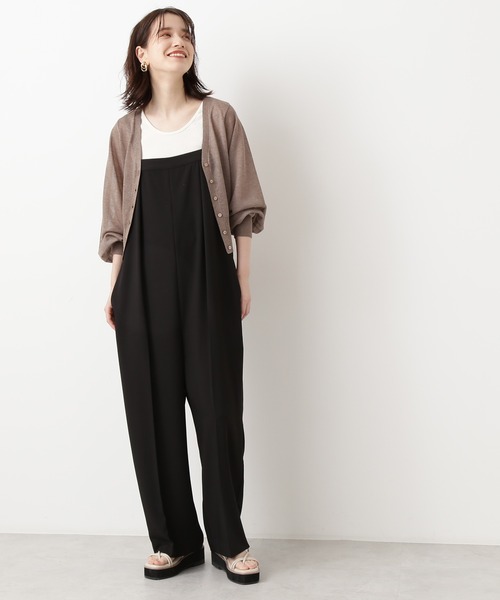 N.(N. Natural Beauty Basic)(エヌエヌナチュラルビューティーベーシック)の「レヴィータシアーカーディガン(カーディガン/ボレロ・レディース・ブラック/ベージュ/ピンク/イエロー・MEDIUM)」の13枚目の写真